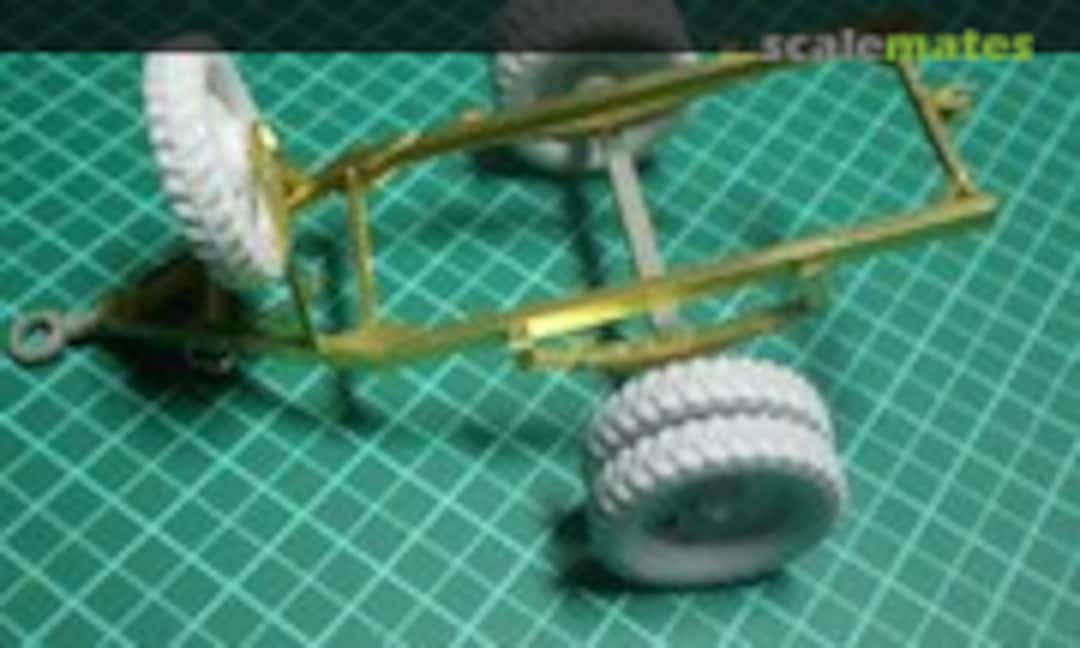 1:35 Chassis of trailer 1-AP-1.5 (Customfactory CF3505FK) CF3505FK