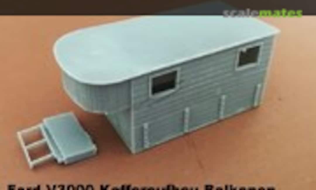 1:72 Ford V3000 Kofferaufbau Balkan (Modell Trans Modellbau MT72487)