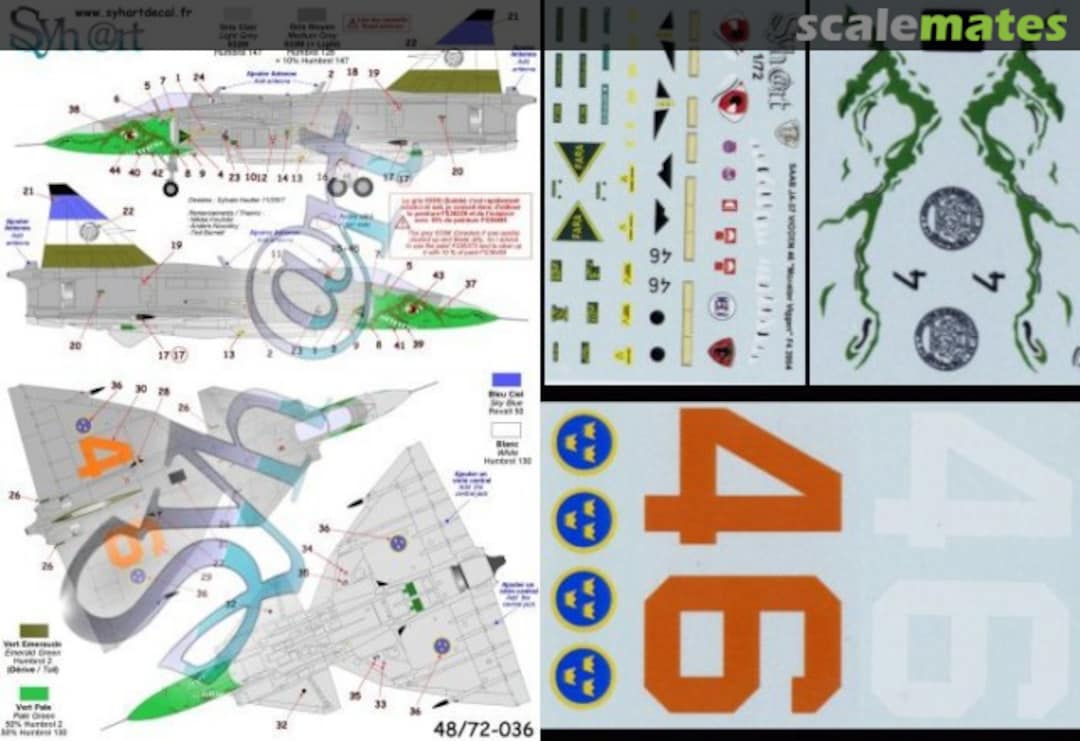 Boxart Saab JA37 Viggen 72-036 Syhart Boxart Saab JA37 Viggen 72-036 Syhart