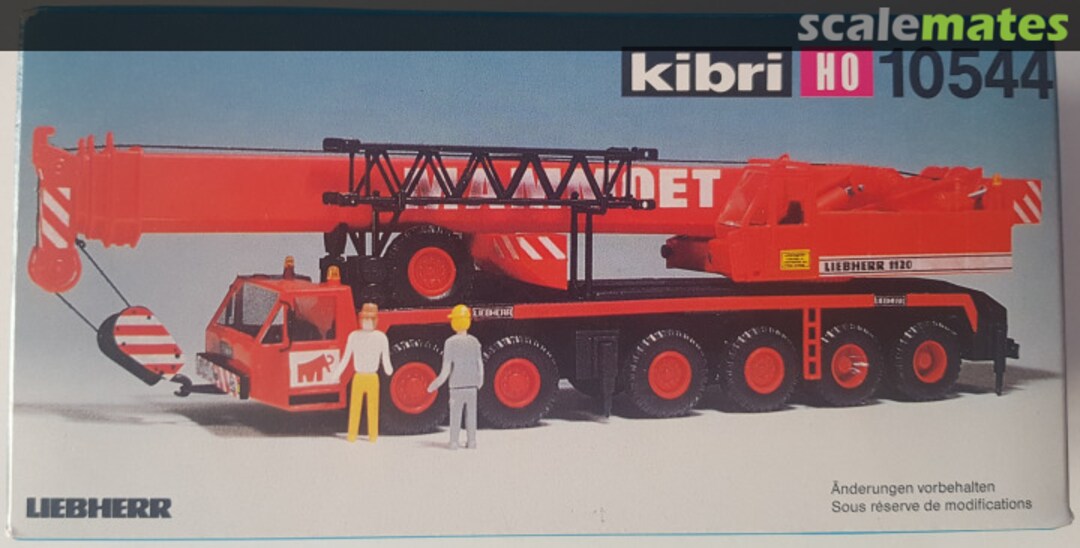 Boxart Liebherr LT 1120 Teleskop-Autokran 10544 Kibri