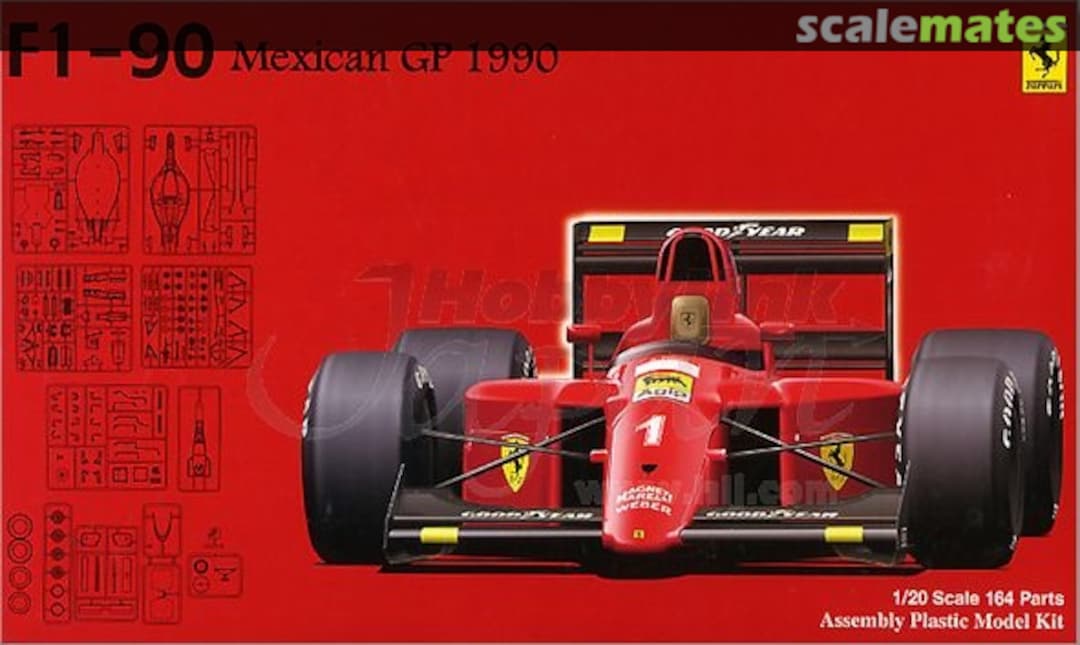 Boxart Ferrari 641/2 F190 09043 Fujimi