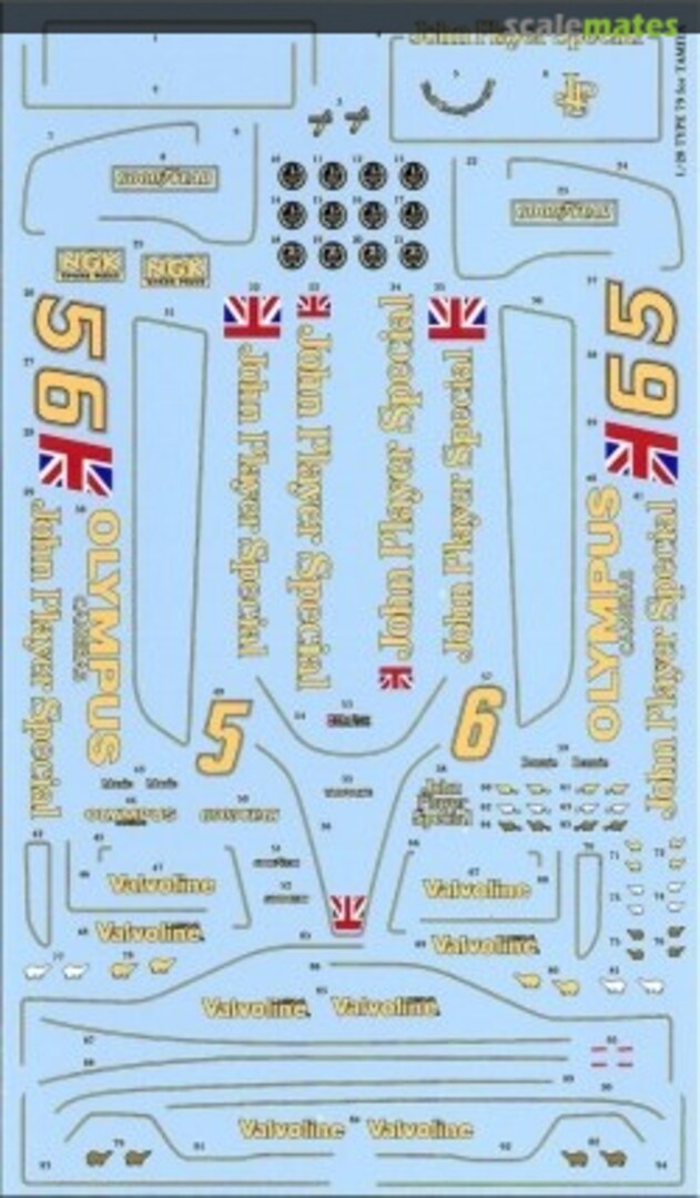 Boxart Lotus 79 EJP833 E.Jan Boxart Lotus 79 EJP833 E.Jan