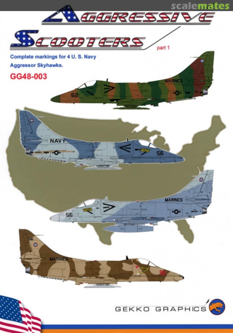 Boxart Aggressive Scooters GG48-003 Gekko Graphics Boxart Aggressive Scooters GG48-003 Gekko Graphics