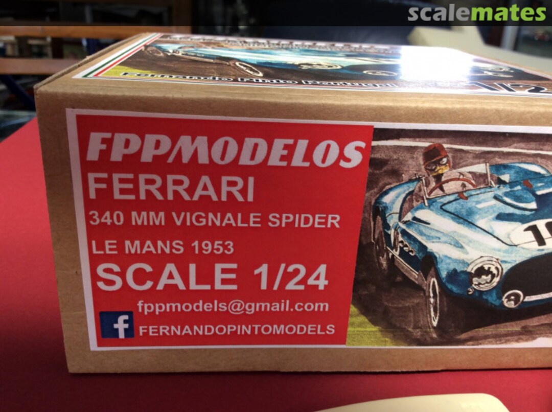 Boxart ferrari 340 MM Vignale FPP Modelos Boxart ferrari 340 MM Vignale FPP Modelos