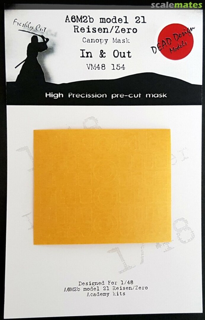 Boxart A6M2b Model 21 Reisen/Zero In And Out VM48154 DEAD Design Models Boxart A6M2b Model 21 Reisen/Zero In And Out VM48154 DEAD Design Models