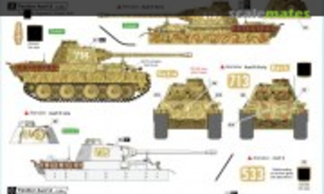 1:48 Wiking #1. Panthers of SS-Panzer Reg. 5 Wiking (Star Decals 48-B1006) 48-B1006