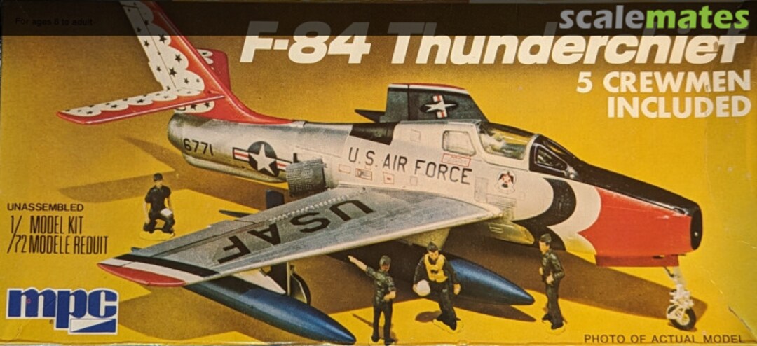 Boxart F-84 Thunderstreak 2-0208 MPC Boxart F-84 Thunderstreak 2-0208 MPC