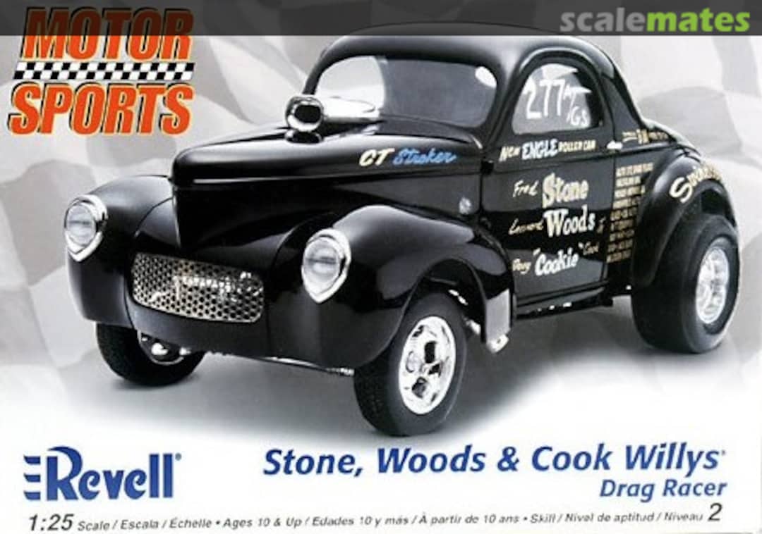 Boxart Willys Drag Racer 85-2032 Revell Boxart Willys Drag Racer 85-2032 Revell