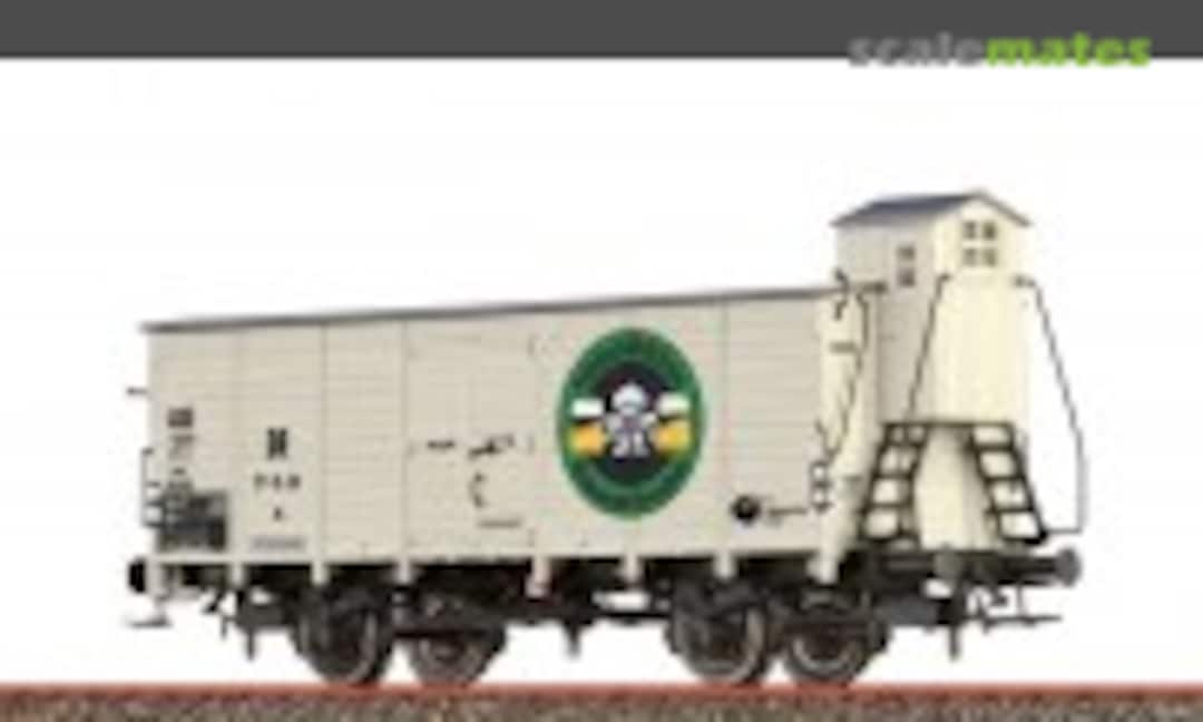 Gedeckter Güterwagen Th Feldschlößchen DR (Brawa 50769)