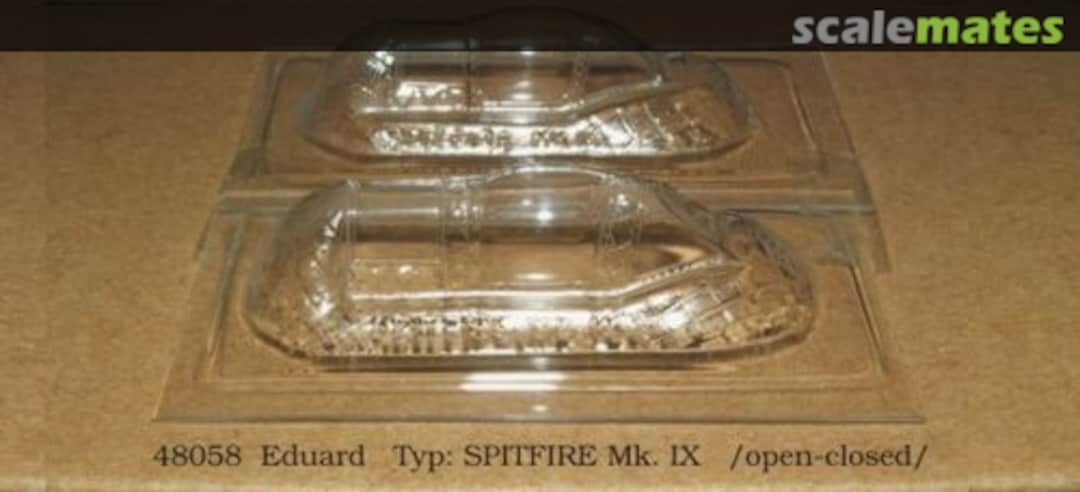 Boxart Spitfire Mk.IXc (open and closed) 48058 Rob-Taurus Boxart Spitfire Mk.IXc (open and closed) 48058 Rob-Taurus