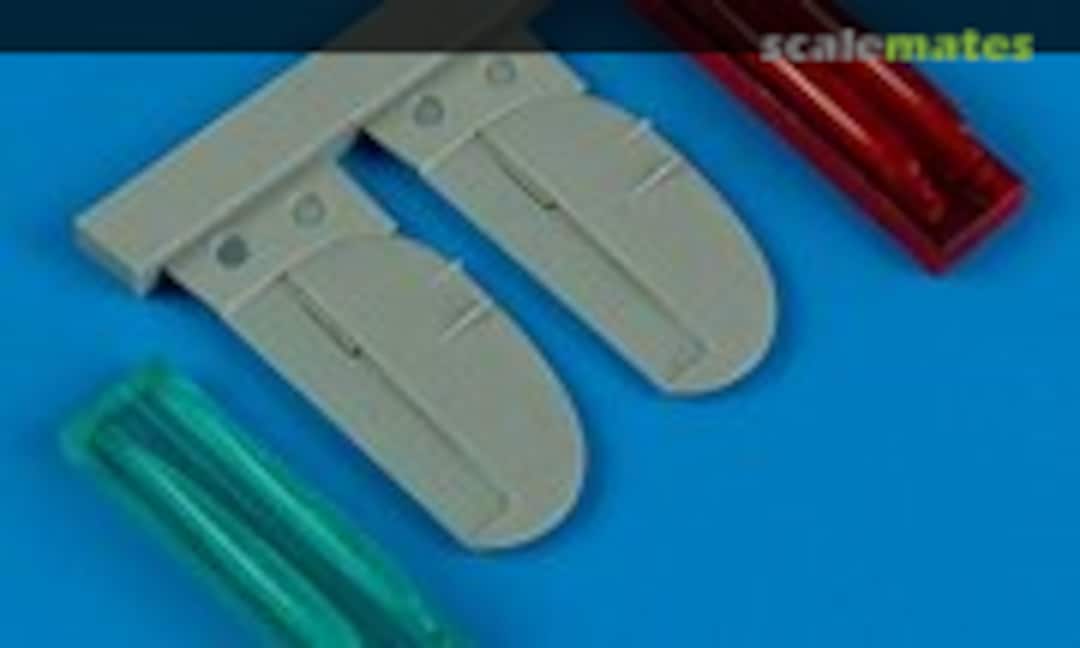 1:72 Spitfire Mk.IX - Positions Lights & Rudder (Quickboost QB 72 413) QB 72 413