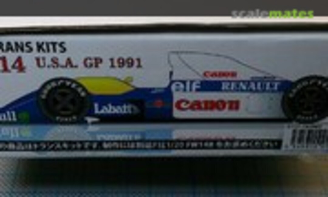 1:20 Williams FW14 Trans Kit (Studio27 ST27-TK2062) ST27-TK2062