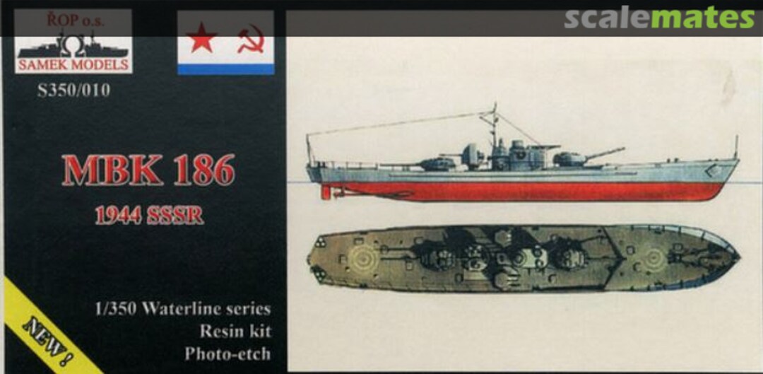 Boxart Monitor MBK 186 1944 S350/010 ROP o.s. Samek Models Boxart Monitor MBK 186 1944 S350/010 ROP o.s. Samek Models