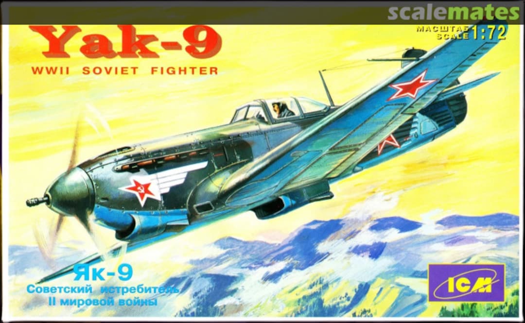 Boxart Yak-9 72023 ICM Boxart Yak-9 72023 ICM