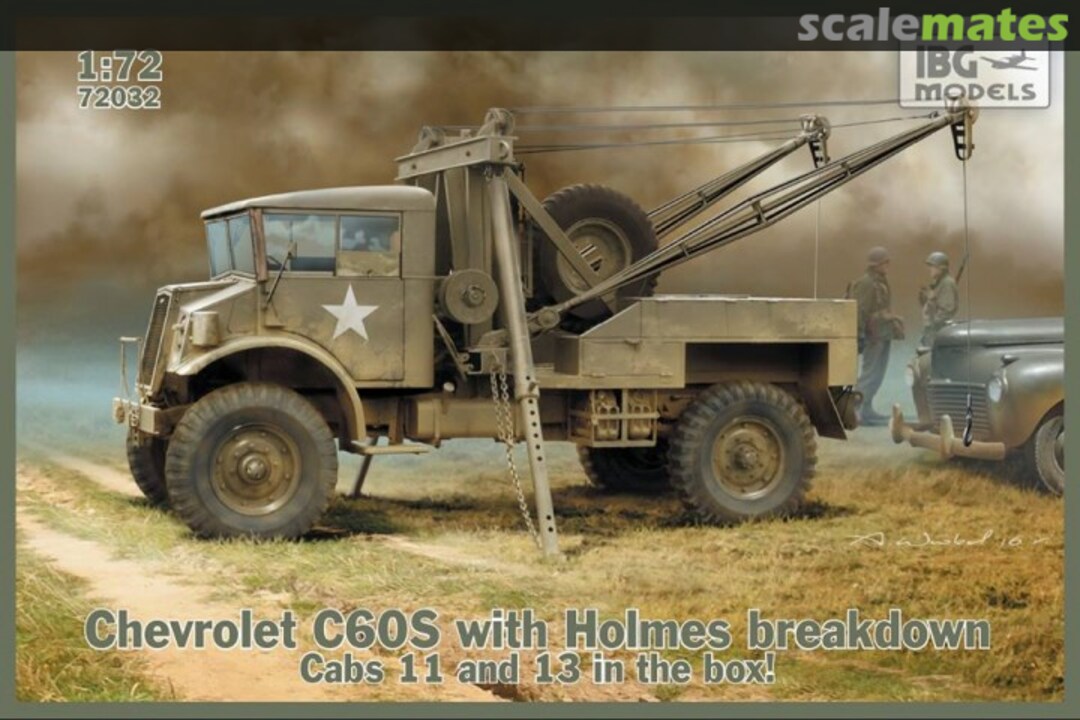 Boxart Chevrolet C60S 72032 IBG Models Boxart Chevrolet C60S 72032 IBG Models