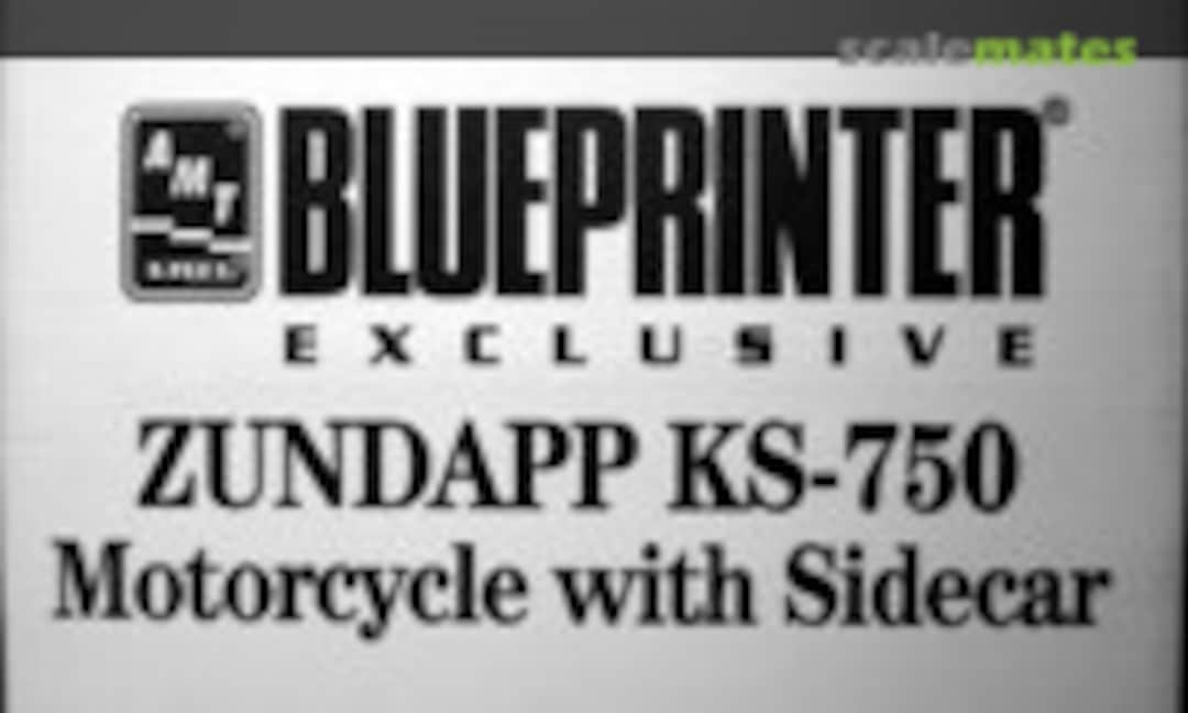 1:9 Zundapp KS-750 with Sidecar (AMT/ERTL 7060)
