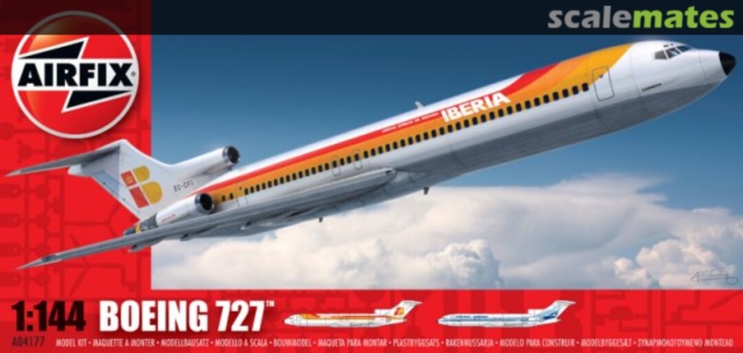 Boxart Boeing 727 A04177 Airfix Boxart Boeing 727 A04177 Airfix