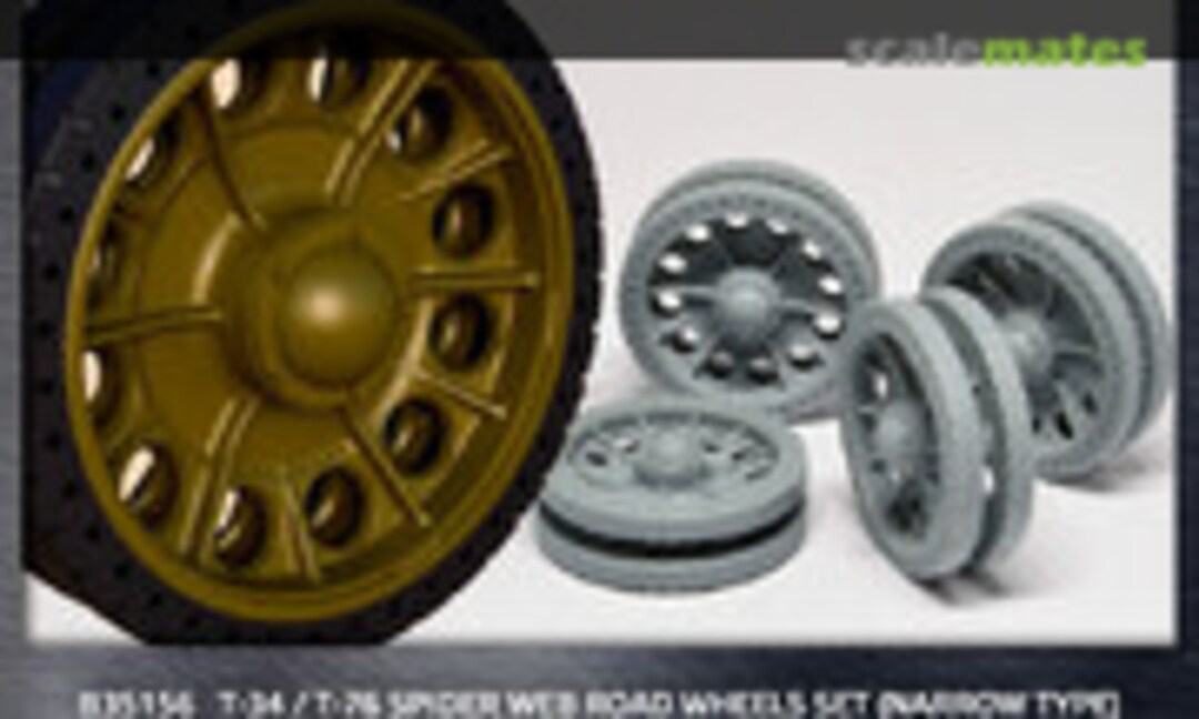 1:35 T-34/76 Spider Web Road Wheels Set (Miniarm B35156) B35156
