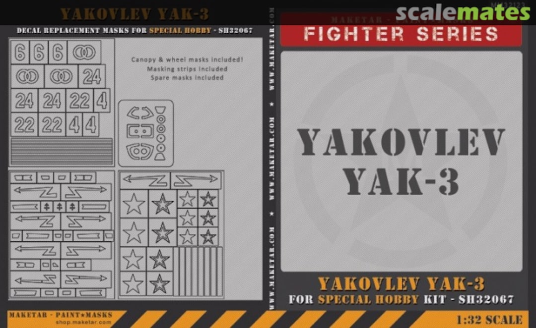 Boxart Yakovlev Yak-3 MM32123K Maketar Boxart Yakovlev Yak-3 MM32123K Maketar