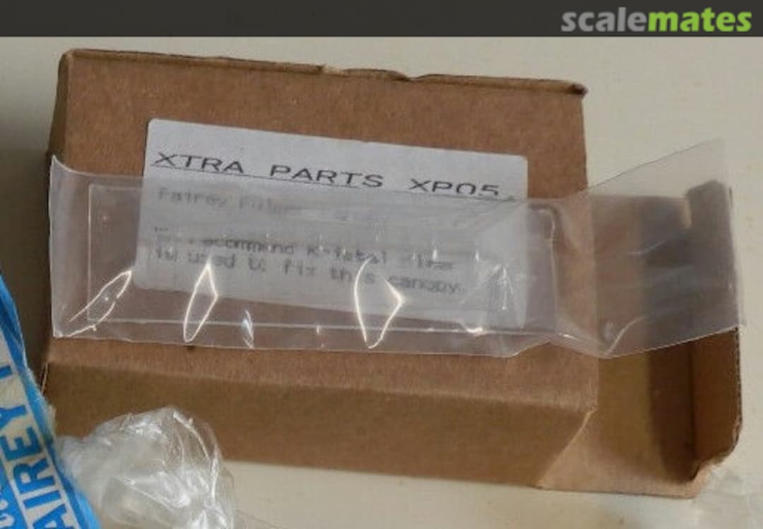 Boxart Fairey Fulmar Canopy XP05 Xtraparts Boxart Fairey Fulmar Canopy XP05 Xtraparts