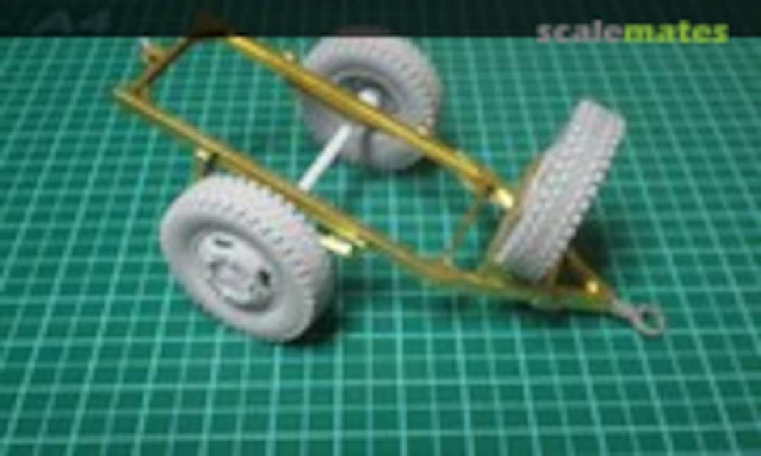 1:35 Chassis of trailer 1-P-1.5 (Customfactory CF3506FK) CF3506FK