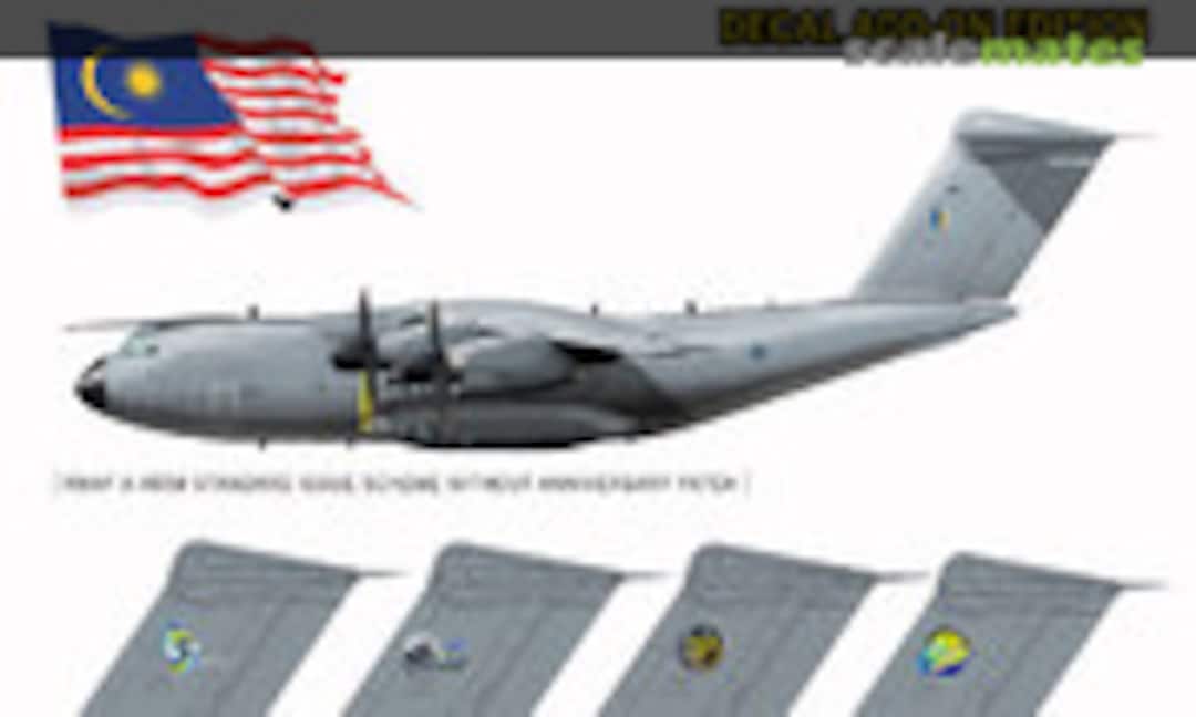 1:144 RMAF Airbus A400M Anniversary Decals Limited Edition (Modelkits Official MWMD020) MWMD020
