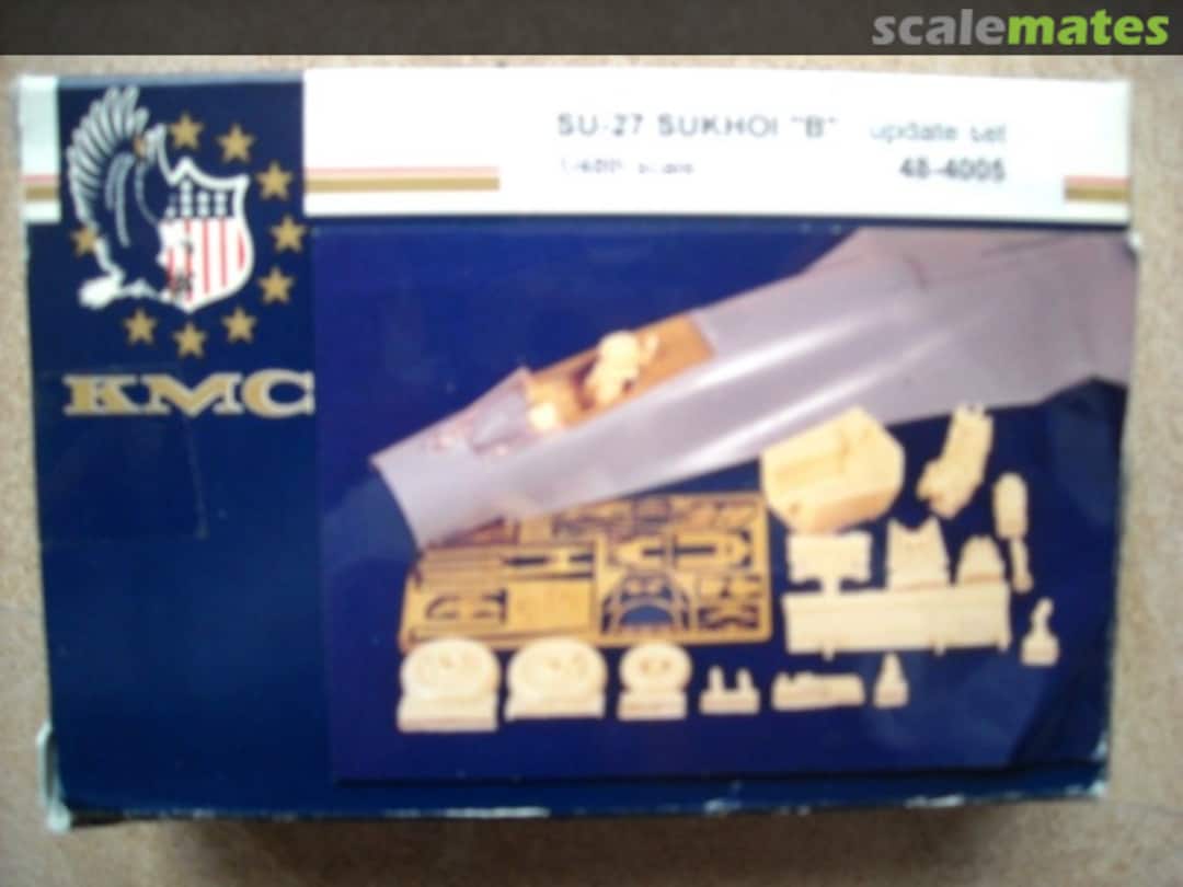 Boxart Su-27 Flanker-B - Update Set 48-4005 KMC Boxart Su-27 Flanker-B - Update Set 48-4005 KMC