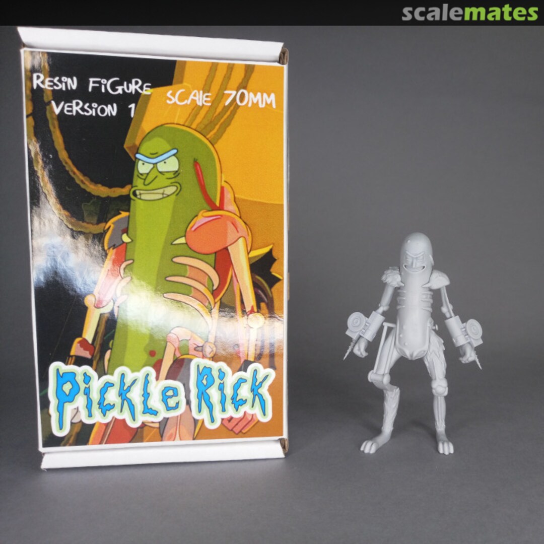 Boxart Pickle Rick ver.1 70-001 Garage Kit Boxart Pickle Rick ver.1 70-001 Garage Kit