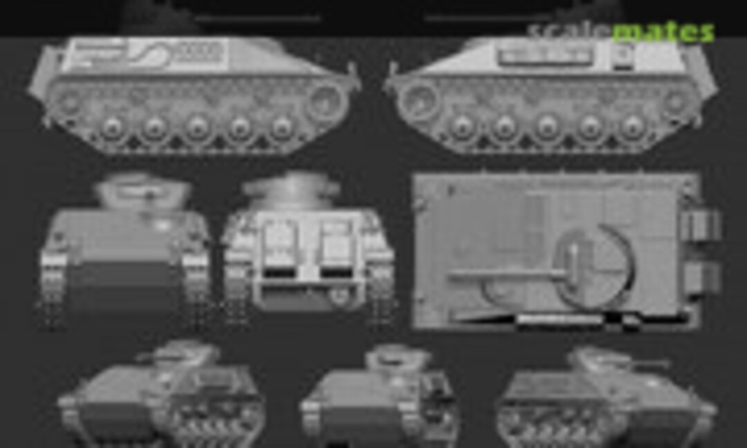 1:72 Hotchkiss Schützenpanzer kurz - Aufklärungspanzer (Germania Figuren STL CW 1044) STL CW 1044