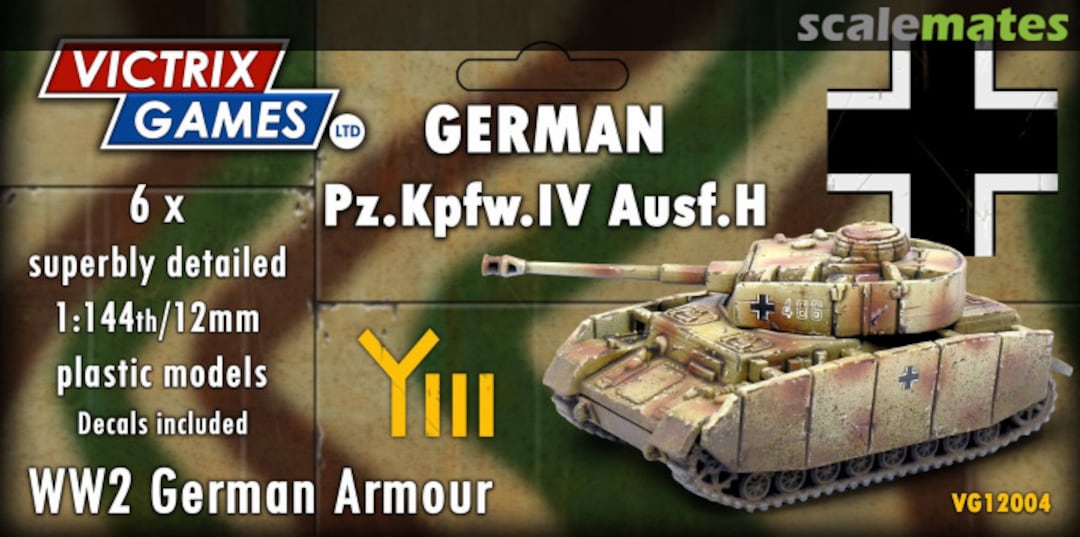 Boxart Pz.Kpfw.IV Ausf.H VG12004 Victrix Boxart Pz.Kpfw.IV Ausf.H VG12004 Victrix