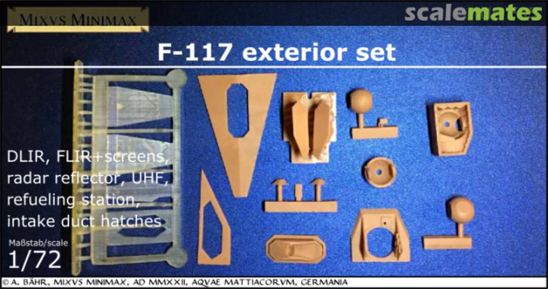 Boxart F-117 exterior set F35 Mixvs Minimax Boxart F-117 exterior set F35 Mixvs Minimax