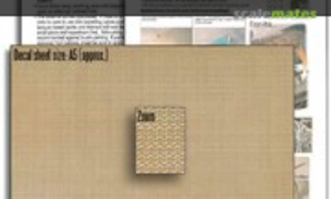 1:35 Modern Camouflage Netting - Pattern A (Echelon Fine Details D356072) D356072