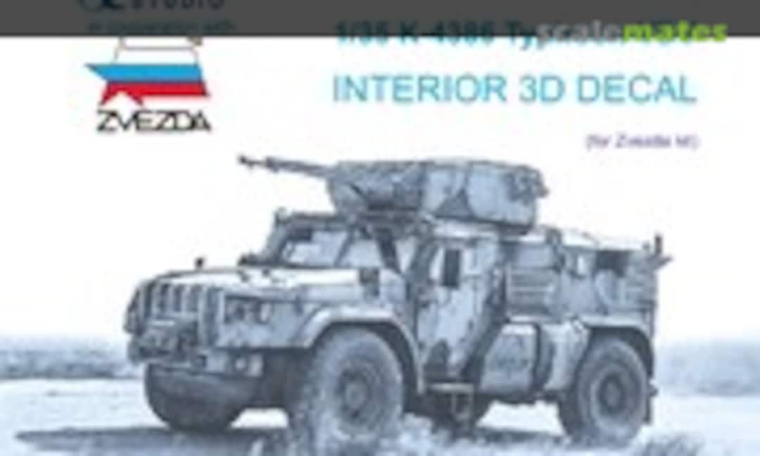 1:35 K-4386 Typhoon VDV interior 3D decals (Quinta Studio QDS-35079) QDS-35079