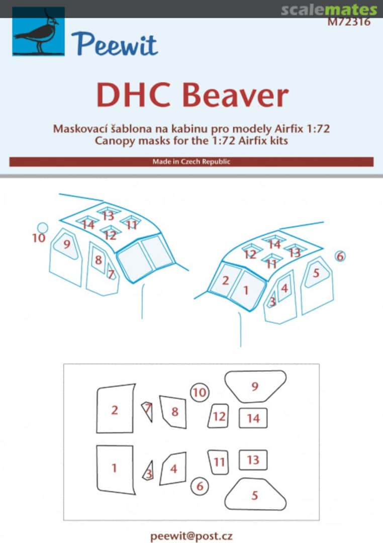 Boxart DHC Beaver M72316 Peewit Boxart DHC Beaver M72316 Peewit