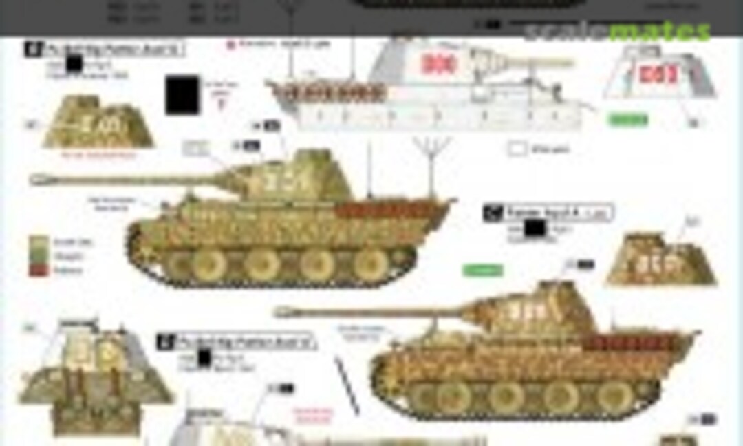 1:48 Wiking #2. Panthers of SS-Panzer Reg. 5 Wiking (Star Decals 48-B1007) 48-B1007