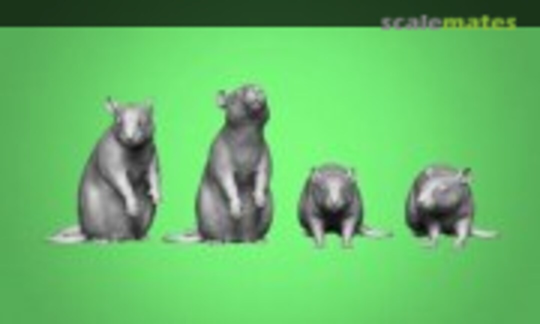 1:87 Rats (x6) (Modelu 31103-087) 31103-087