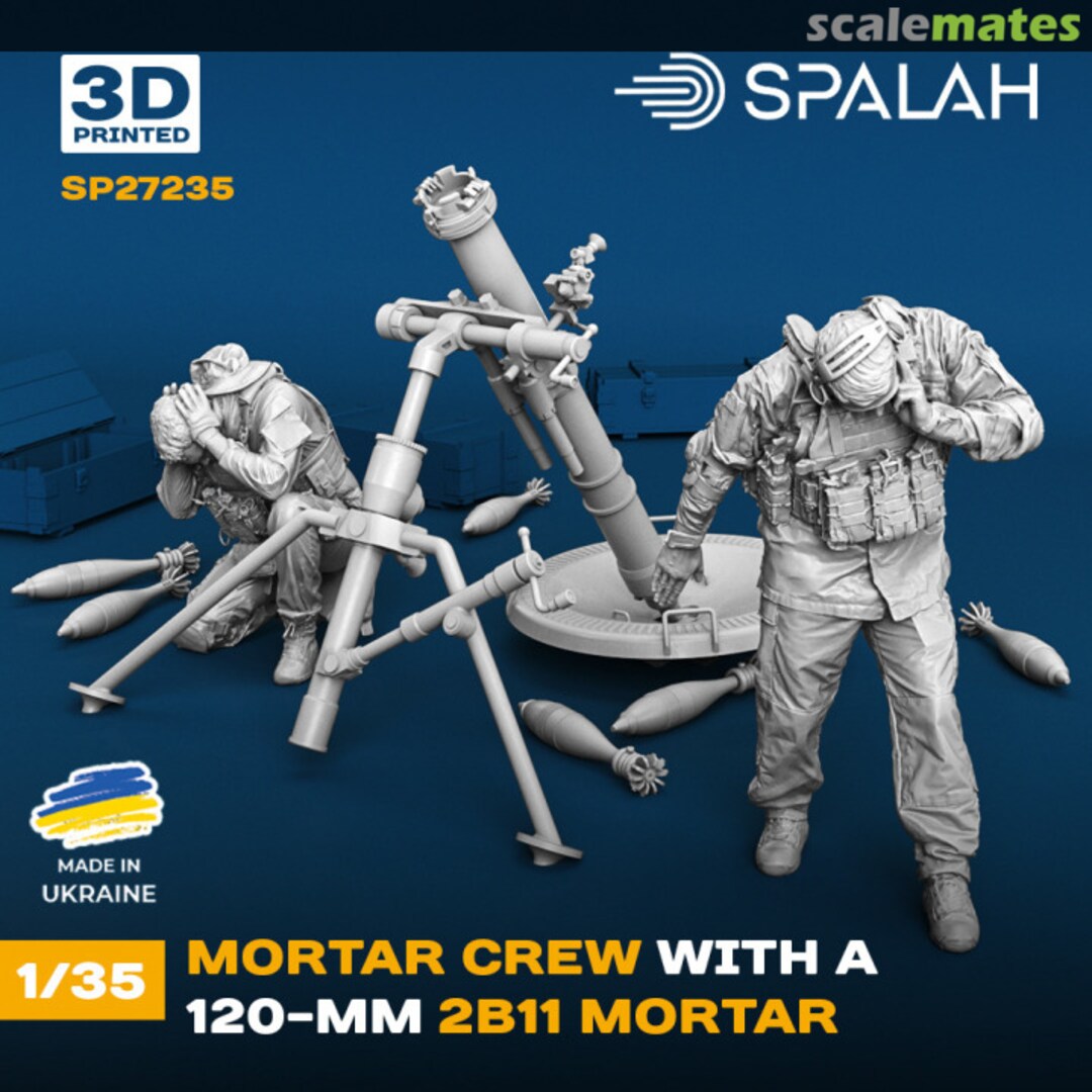 Boxart Mortar crew with a 120-mm 2B11 mortar SP27235 Spalah Boxart Mortar crew with a 120-mm 2B11 mortar SP27235 Spalah