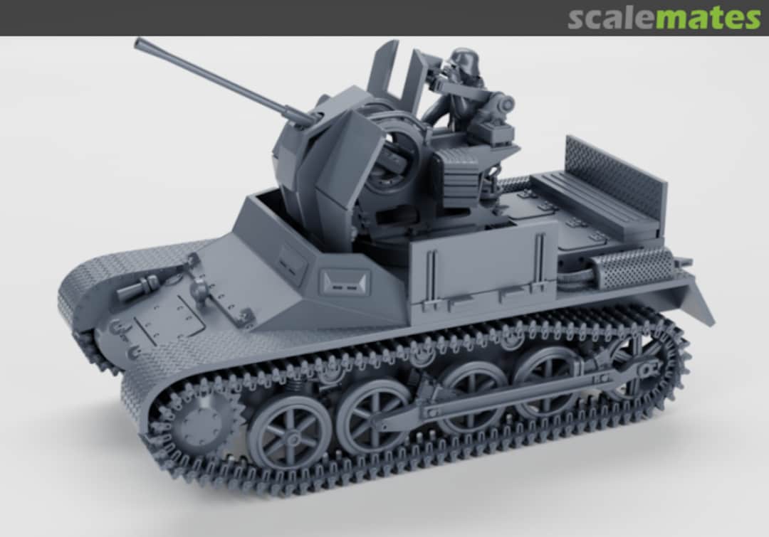 Boxart Flakpanzer I (Sd.Kfz.101) - 2cm Flak 38 na PzKpfw I Ausf. A 72011267 EMP3d Boxart Flakpanzer I (Sd.Kfz.101) - 2cm Flak 38 na PzKpfw I Ausf. A 72011267 EMP3d