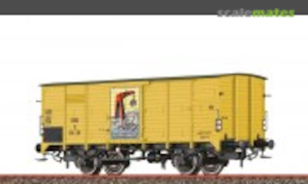 Gedeckter Güterwagen G Meinl Kaffee ÖBB (Brawa 50775)