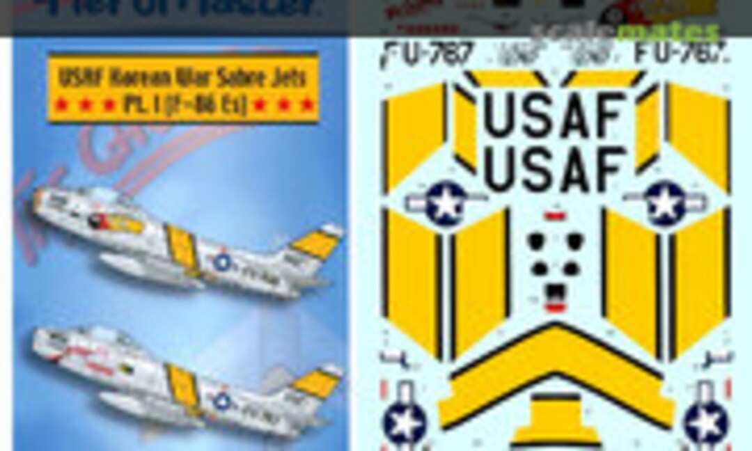 1:48 USAF Korean War Sabre Jets (AeroMaster 48-749) 48-749