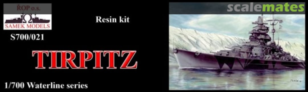 Boxart Tirpitz S700/021 ROP o.s. Samek Models Boxart Tirpitz S700/021 ROP o.s. Samek Models