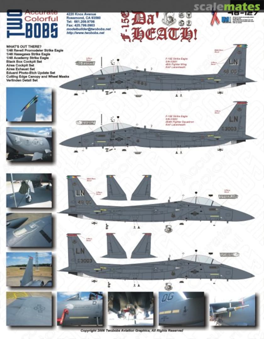 Boxart F-15E Da' Heath 48-127 TwoBobs Aviation Graphics Boxart F-15E Da' Heath 48-127 TwoBobs Aviation Graphics