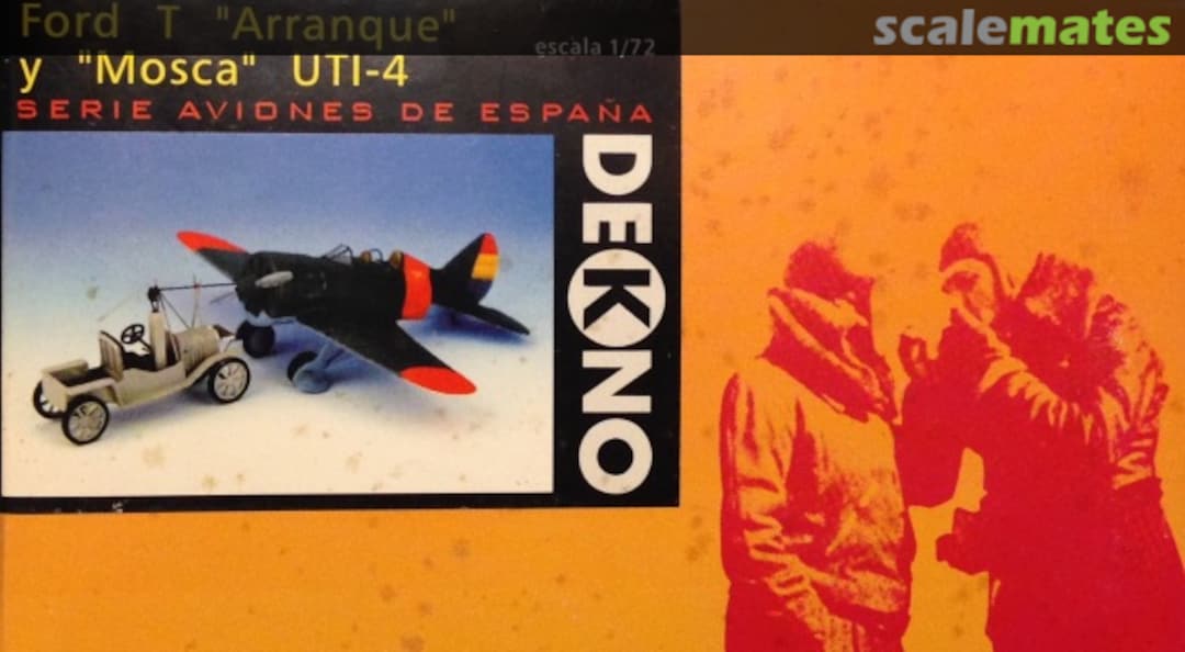 Boxart Ford T "Arranque" y "Mosca" UTI-4 E-1100 Dekno Models Boxart Ford T "Arranque" y "Mosca" UTI-4 E-1100 Dekno Models