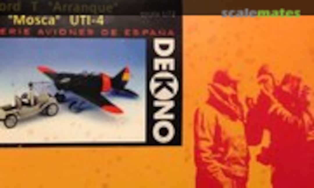 1:72 Ford T &quot;Arranque&quot; y &quot;Mosca&quot; UTI-4 (Dekno Models E-1100)