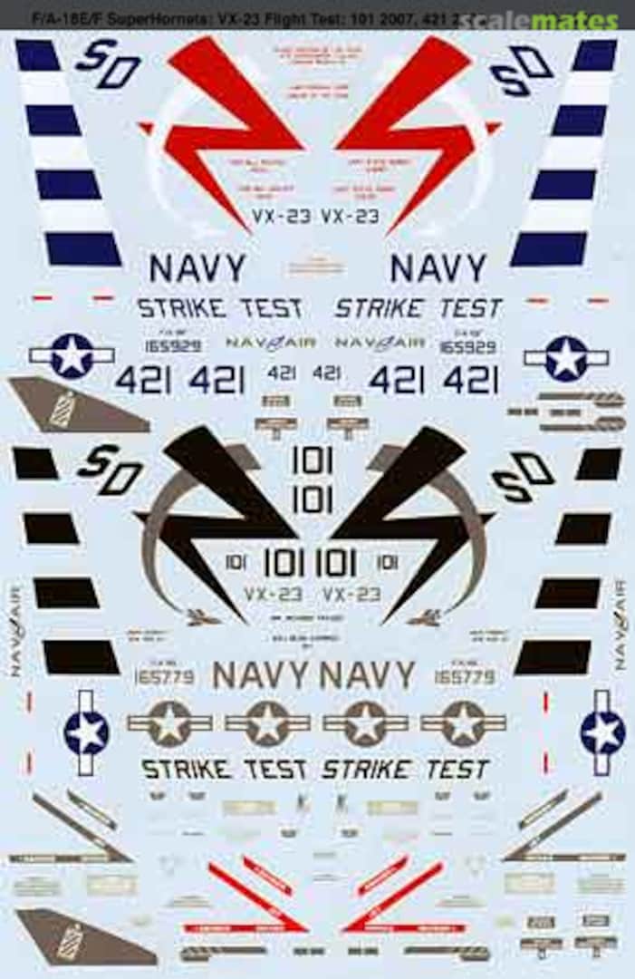 Boxart F/A-18E/F Super Hornets 48-1206 SuperScale International