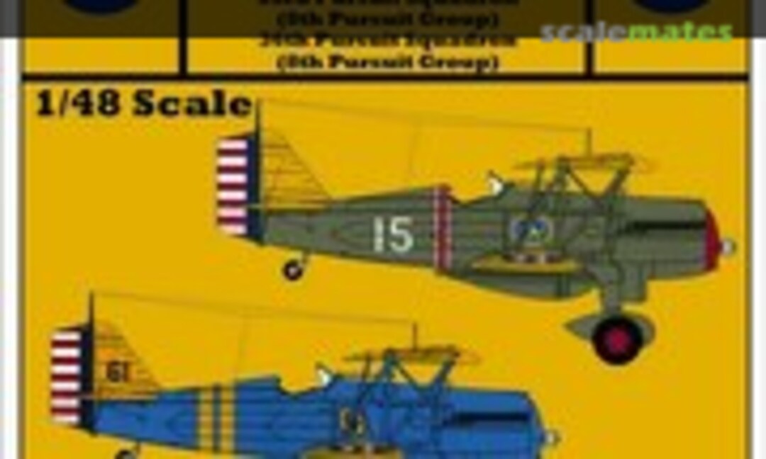 1:48 USAAC P-6E Part 2 (Yellow-Wings Decals 48-085) 48-085