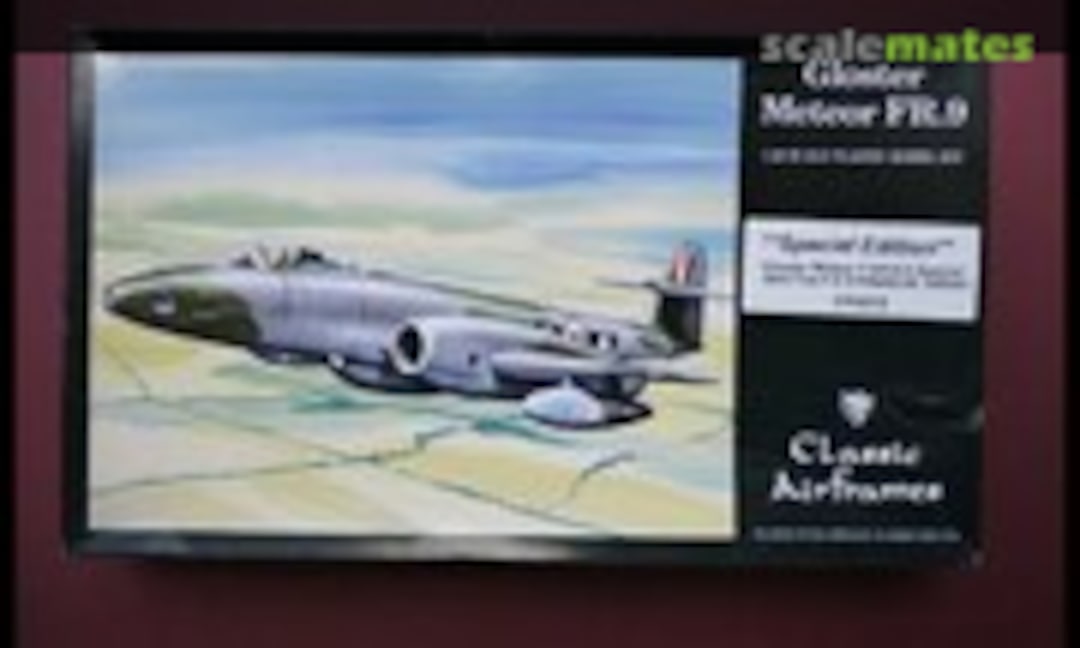 1:48 Gloster Meteor FR.9 Special Edition F.8/FR.9 (Classic Airframes CF457X)