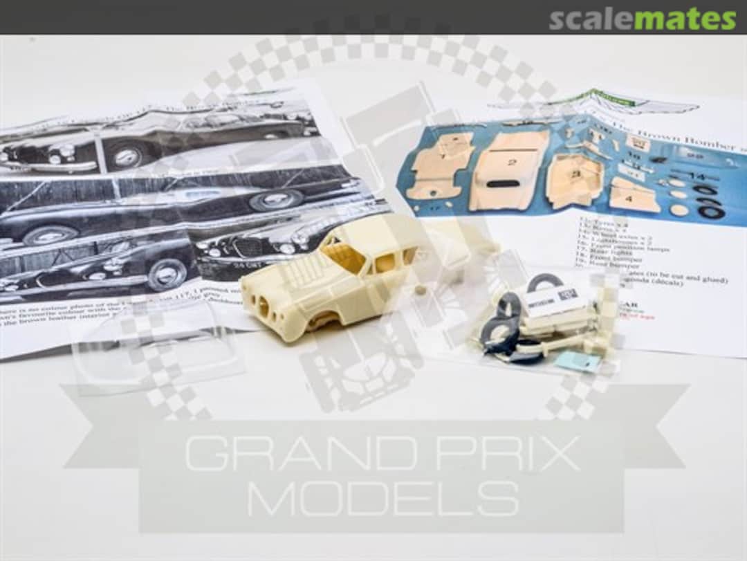 Boxart Lagonda DP117 'Brown Bomber' (24 CMT) AML16 AML Miniatures Boxart Lagonda DP117 'Brown Bomber' (24 CMT) AML16 AML Miniatures