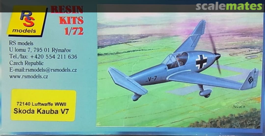 Boxart Skoda Kauba V7 72140 RS Models Boxart Skoda Kauba V7 72140 RS Models