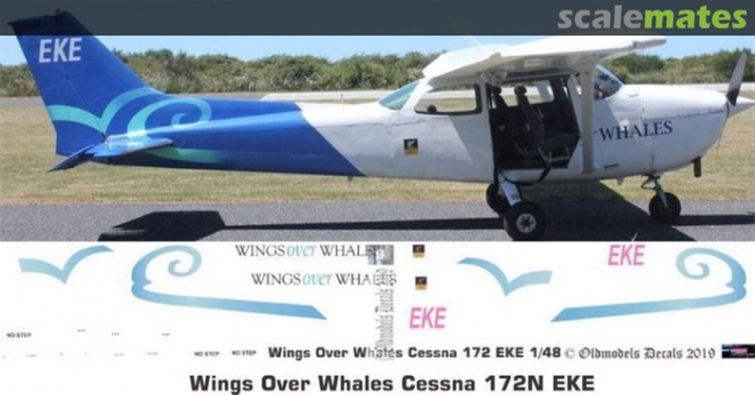 Boxart Cessna 172N Wings Over Whales ZK-EKE OMD1294B Oldmodels Decals Boxart Cessna 172N Wings Over Whales ZK-EKE OMD1294B Oldmodels Decals